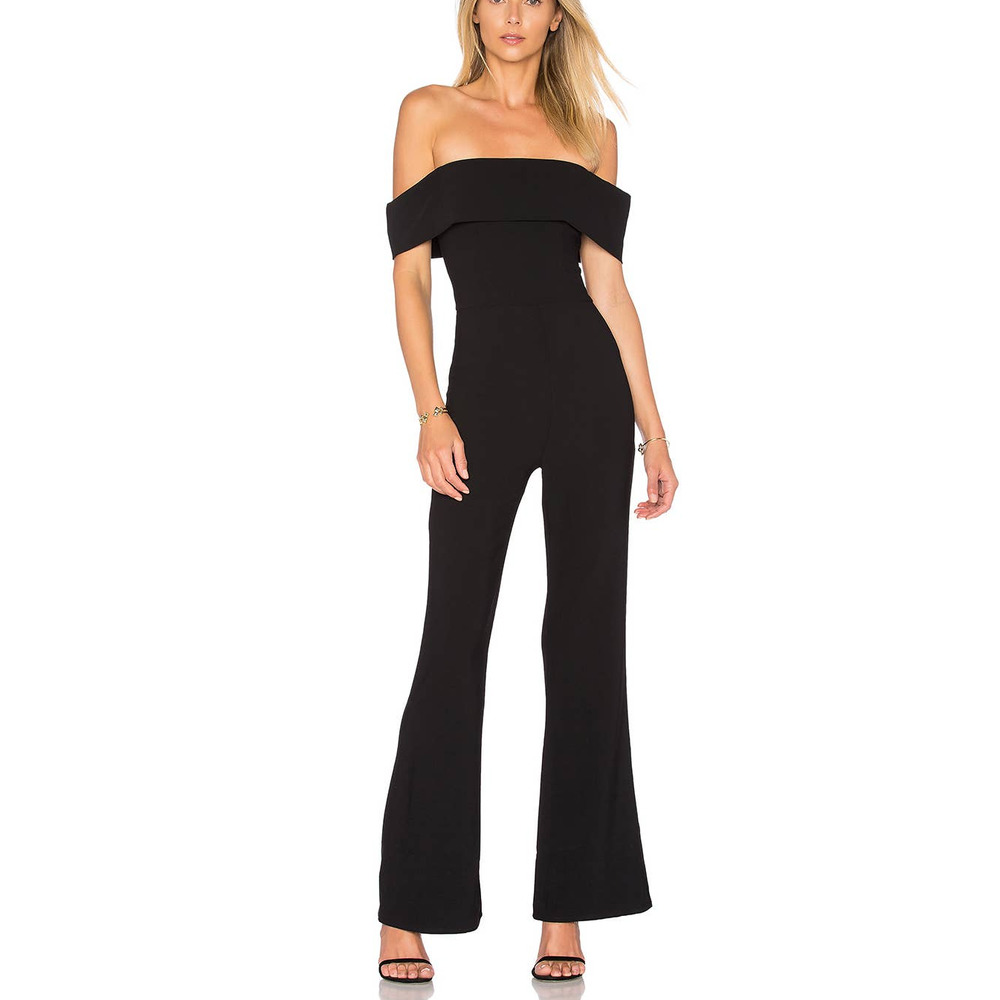 DONATED Aubrey Off the Shoulder Jumpsuit